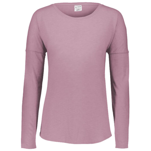 Women's Lux Triblend Long Sleeve T-Shirt Thumbnail