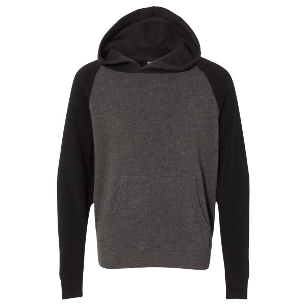 Youth Special Blend Raglan Hooded Pullover Thumbnail