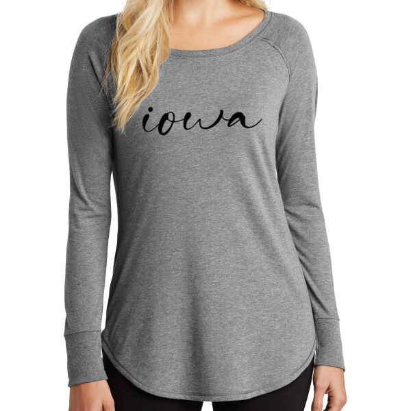 Iowa Women's Perfect Tri Long Sleeve Tunic Tee Thumbnail