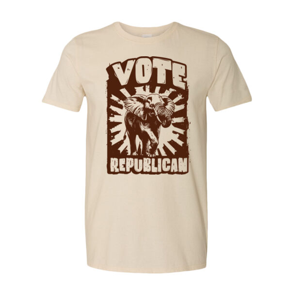 VOTE REPUBLICAN Throwback Vintage T-Shirt Thumbnail
