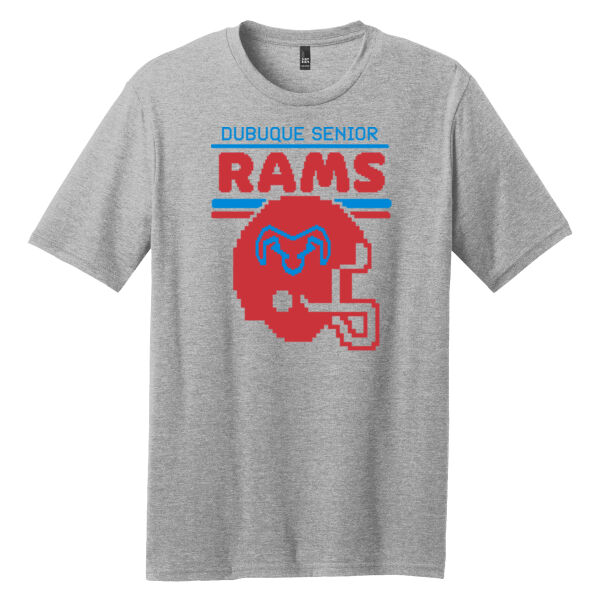 8-BIT Dubuque Senior RAMS Throwback T-Shirt Thumbnail