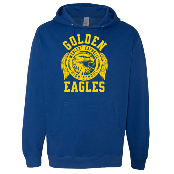 Wahlert Golden Eagles Catholic High School Throwback Hoodie Thumbnail