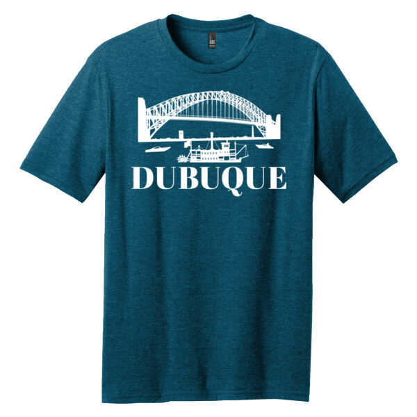 Dubuque & The Mississippi River Throwback T-Shirt Thumbnail