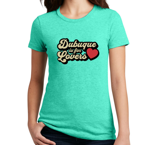 Dubuque is for Lovers Womens Perfect Tee Thumbnail