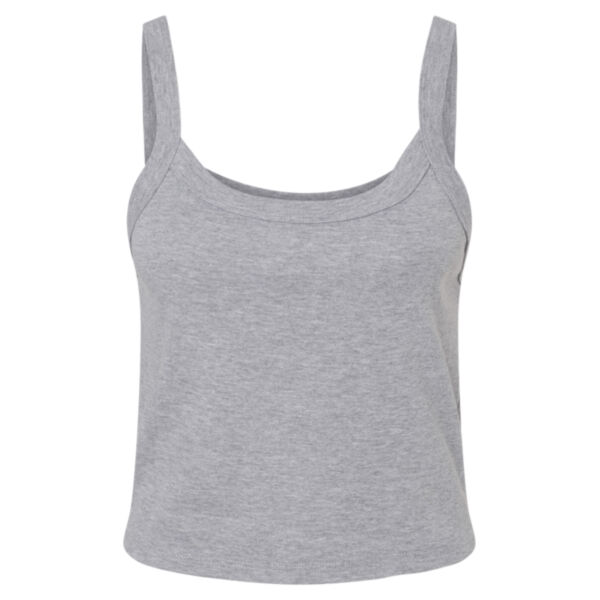 Women's Micro Rib Spaghetti Strap Tank Thumbnail