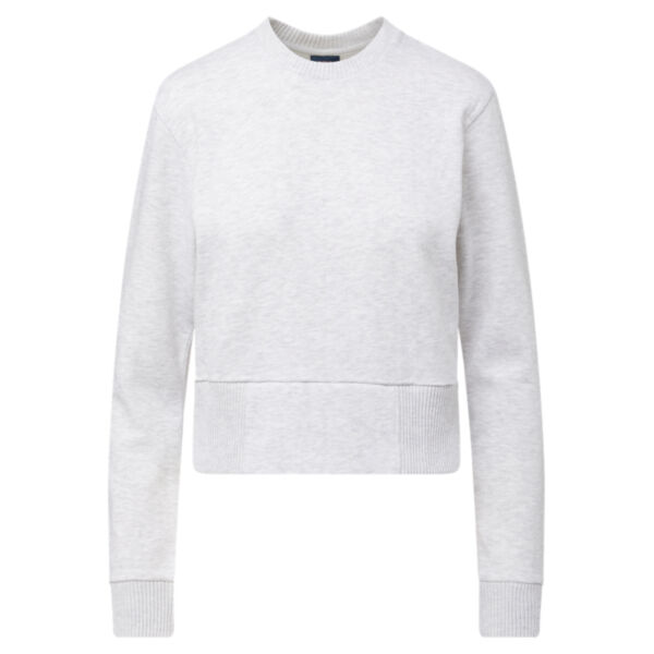 Women's Romi Cloud Fleece Crop Crewneck Sweatshirt Thumbnail