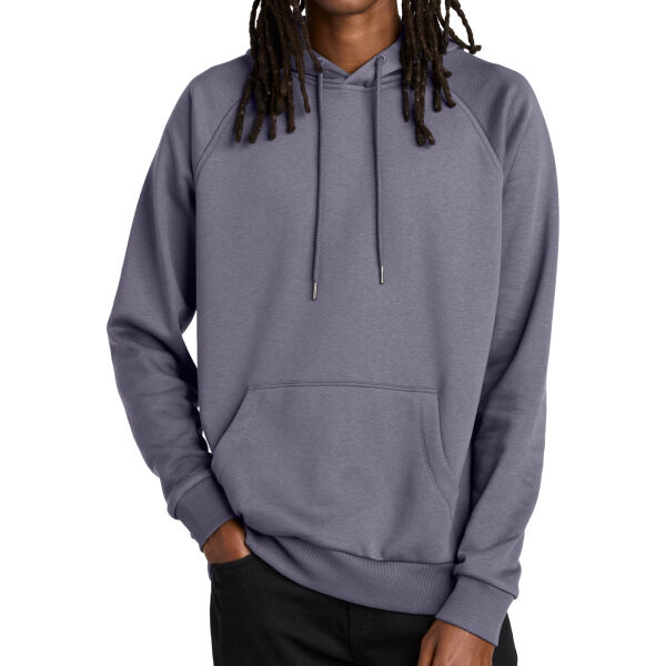 Unisex Organic CVC Fleece Pullover Hoodie Thumbnail