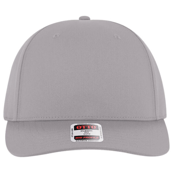 OTTO CAP Seamless 6 Panel Mid Profile Baseball Cap Thumbnail