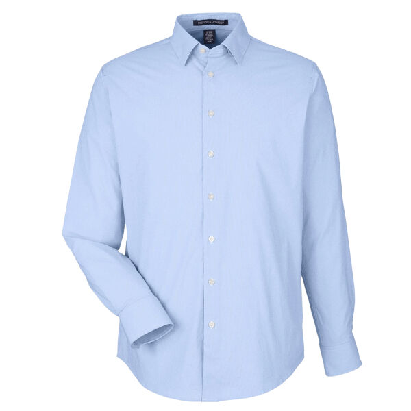 Men's CrownLux Performance® Microstripe Dress Shirt Thumbnail