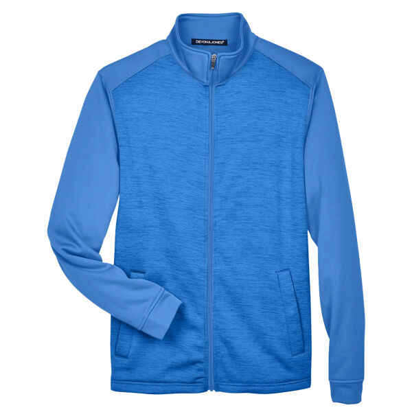 Men's Newbury Colorblock Mélange Fleece Full-Zip jacket Thumbnail