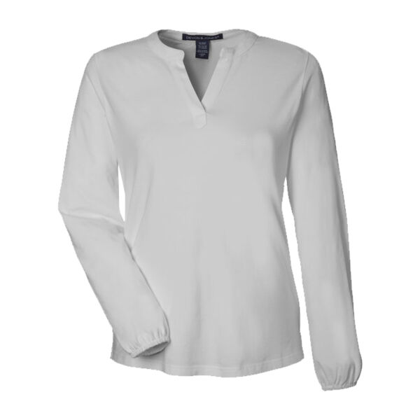 Women's Raleigh Half-Placket Knit Top Thumbnail