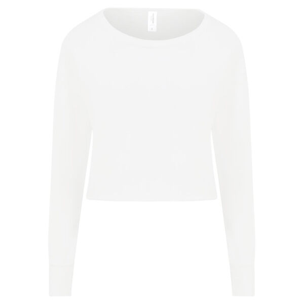 Women's Cropped Crewneck Sweatshirt Thumbnail