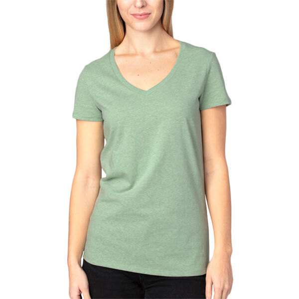 Women's Ultimate CVC V-Neck T-Shirt Thumbnail