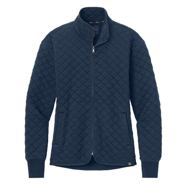 Women's Diamond Quilt Full Zip Thumbnail