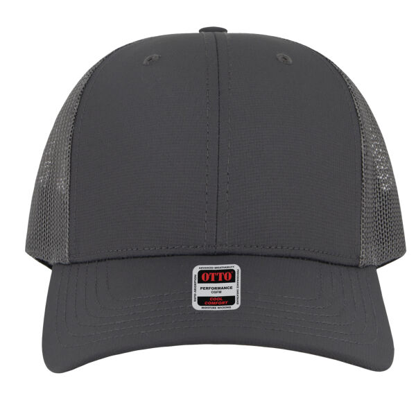 OTTO CAP 6 Panel Low Profile Mesh Back Trucker Hat Thumbnail