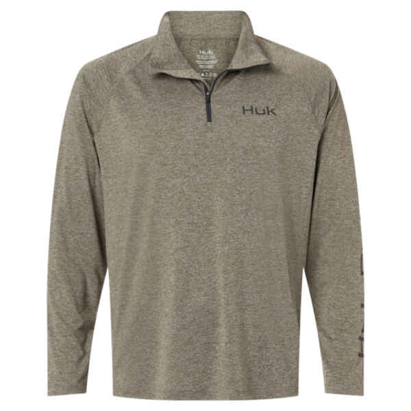 Men's Airweight Heather Quarter-Zip Pullover Thumbnail