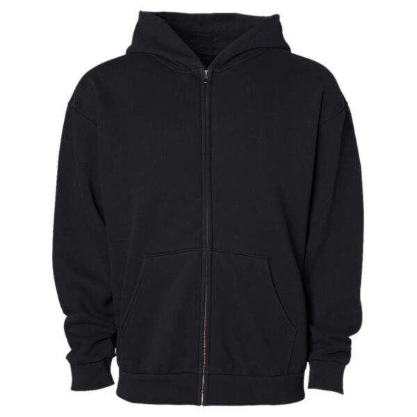 Unisex Mainstreet Heavyweight Full-Zip Hooded Sweatshirt Thumbnail