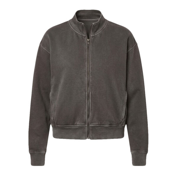 Women's Garment-Dyed Full-Zip Jacket Thumbnail
