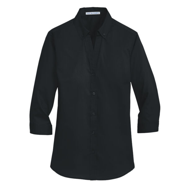 Women's 3/4 Sleeve SuperPro Twill Shirt Thumbnail