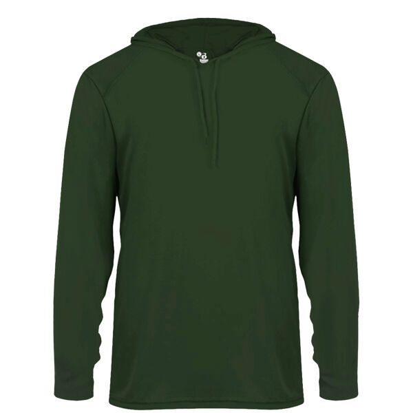 Unisex B-Core Hooded Long Sleeve T-Shirt Thumbnail