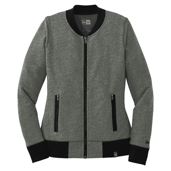 Women's French Terry Baseball Full Zip Thumbnail