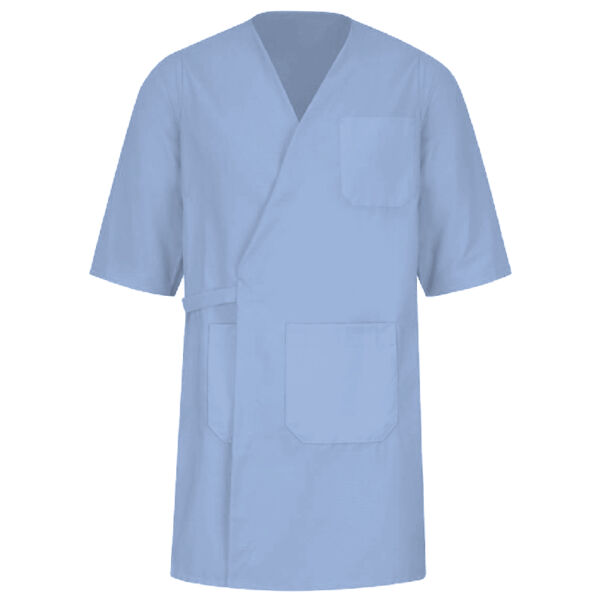 Men's Collarless Butcher Wrap Thumbnail