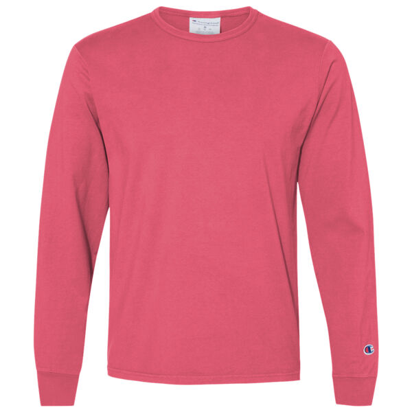 Unisex Garment-Dyed Long Sleeve T-Shirt Thumbnail