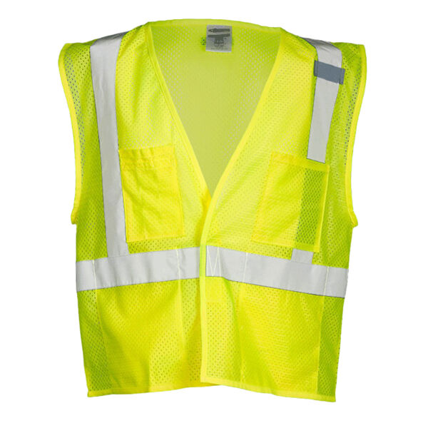 Unisex 4 Pocket Hook-and-Loop Mesh Vest Thumbnail