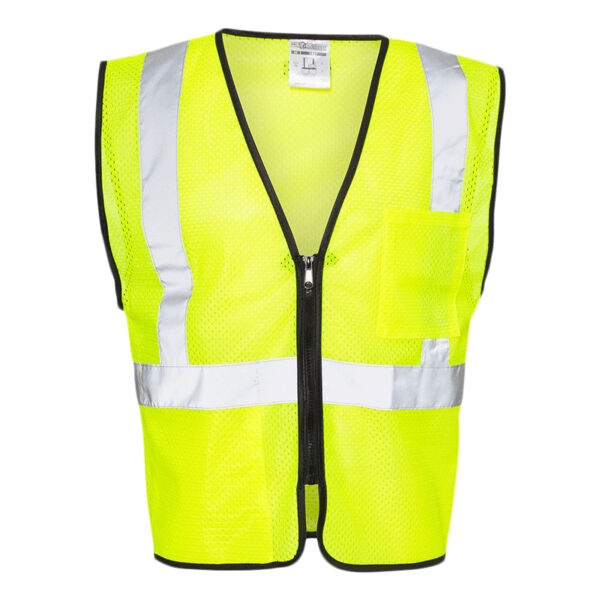 Unisex Double-Pocket Zippered Economy Class 2  Vest Thumbnail