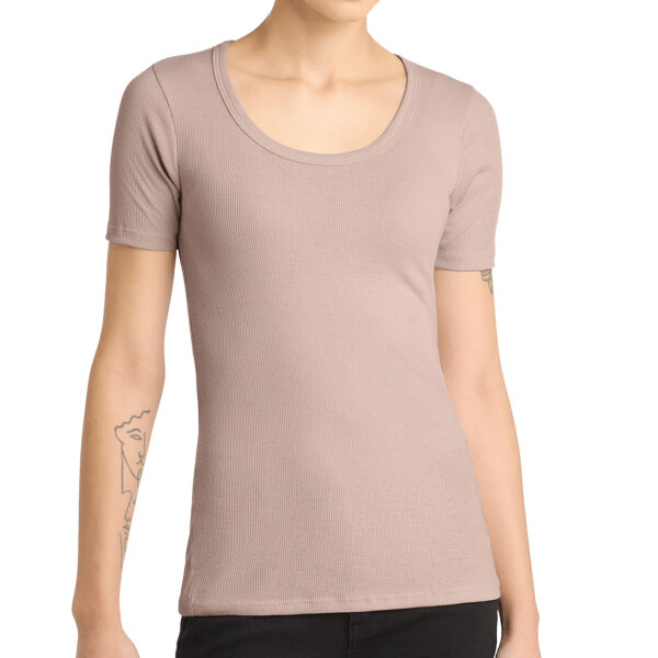 Women's V.I.T. Rib Scoop Neck Tee Thumbnail