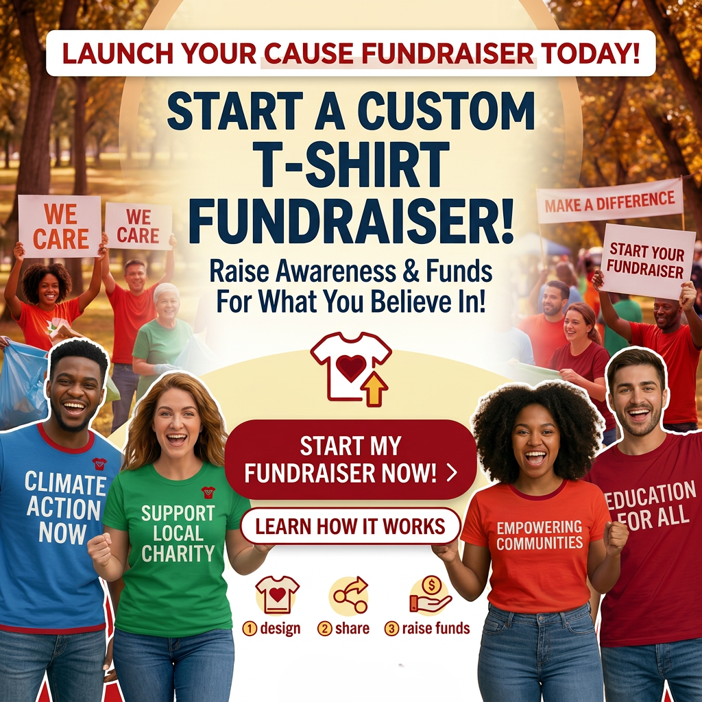 START A T-SHIRT FUNDRAISER