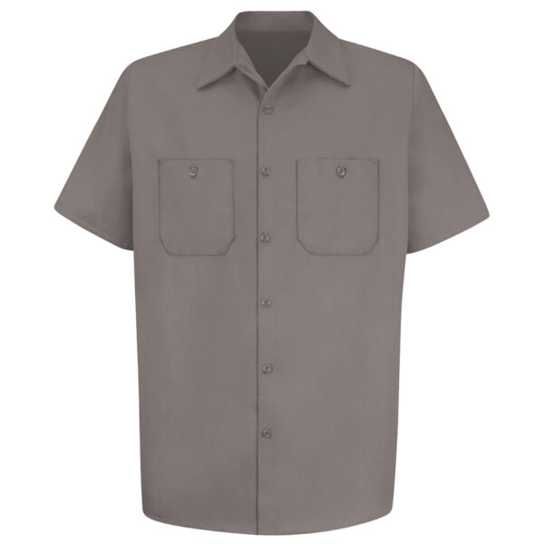 Cotton Short Sleeve Uniform Shirt - Tall Sizes Thumbnail