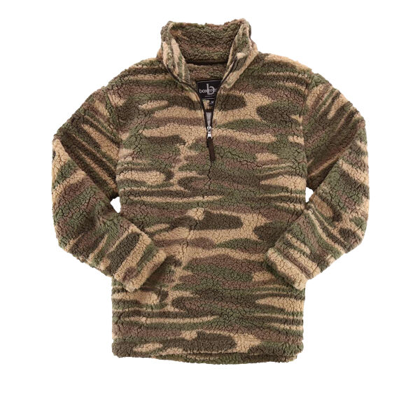 Sherpa Fleece Quarter-Zip Pullover Thumbnail