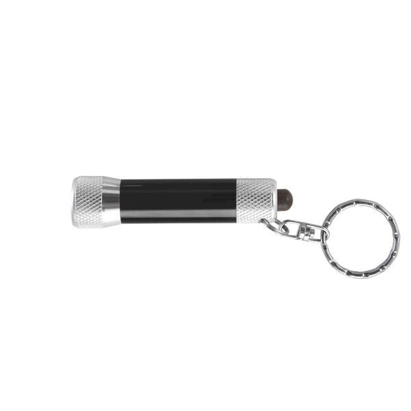 Laser Engraved LED Flashlight with Keyring Thumbnail