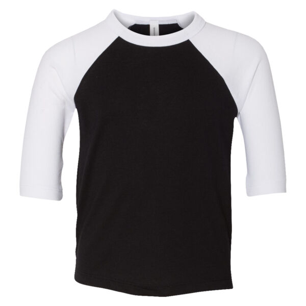 Toddler Three-Quarter Sleeve Baseball Tee Thumbnail
