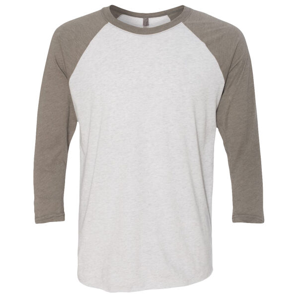 Unisex Tri-Blend Three-Quarter Sleeve Baseball Raglan Tee Thumbnail