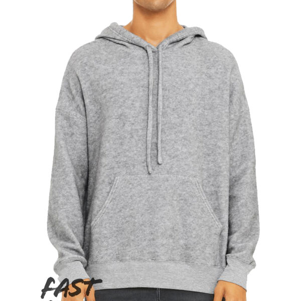 Fast Fashion Unisex Sueded Fleece Hoodie Thumbnail