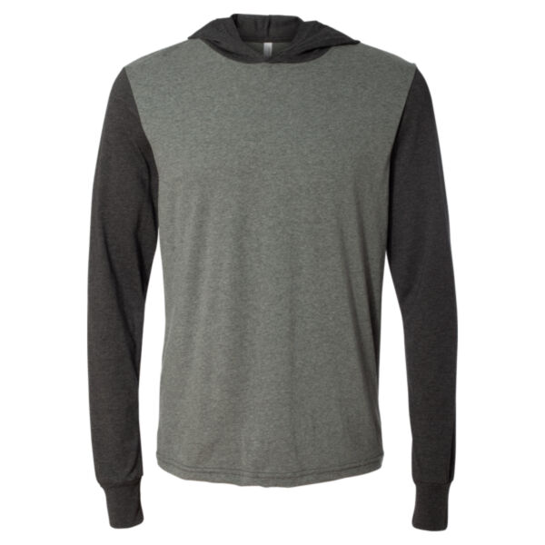 Unisex Jersey Hooded Long Sleeve Tee Thumbnail