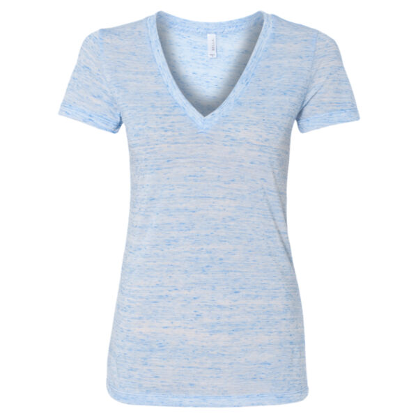 Women's Deep V-Neck Jersey Tee Thumbnail