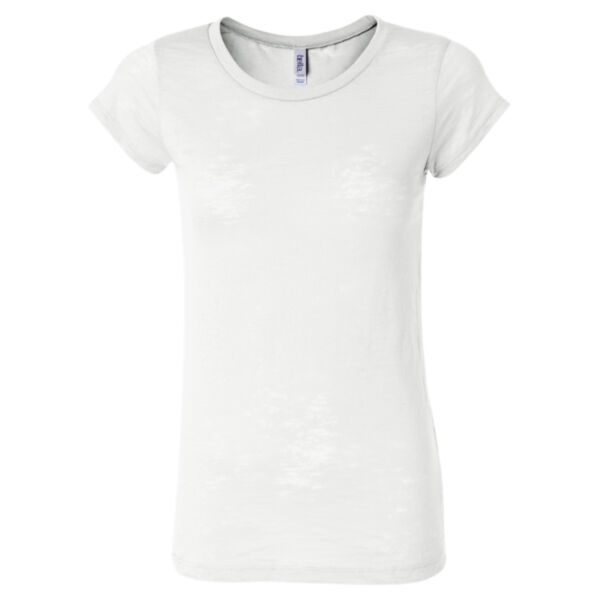 Women's Short Sleeve Burnout Tee Thumbnail