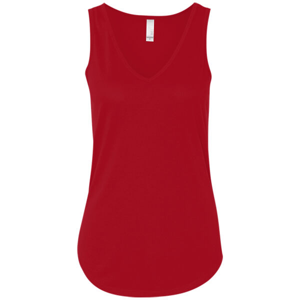 Women's Flowy V-neck Tank Thumbnail