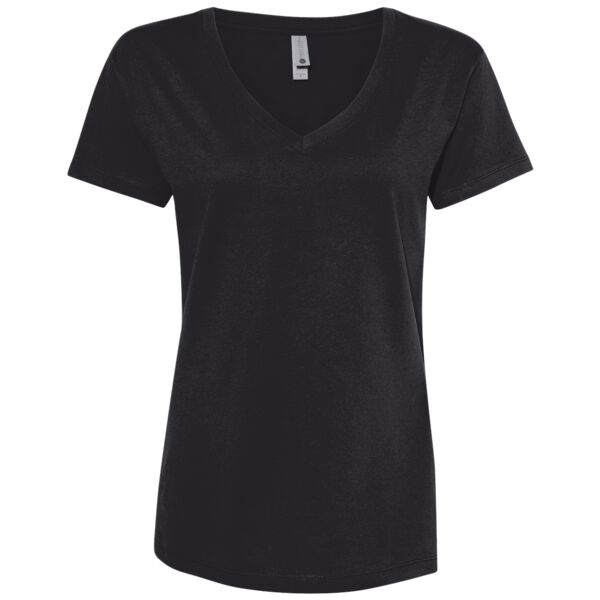 Women’s Fine Jersey Relaxed V T-Shirt Thumbnail