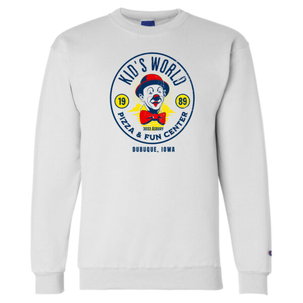 Kid's World Pizza & Fun Center Champion Crewneck Sweatshirt Thumbnail