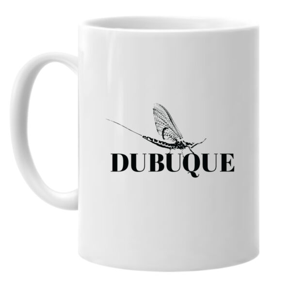 Dubuque Fish Fly Throwback 11oz. Ceramic Mug Thumbnail