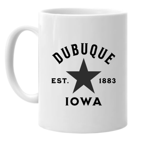 Star of Dubuque 11oz. Ceramic Mug Thumbnail