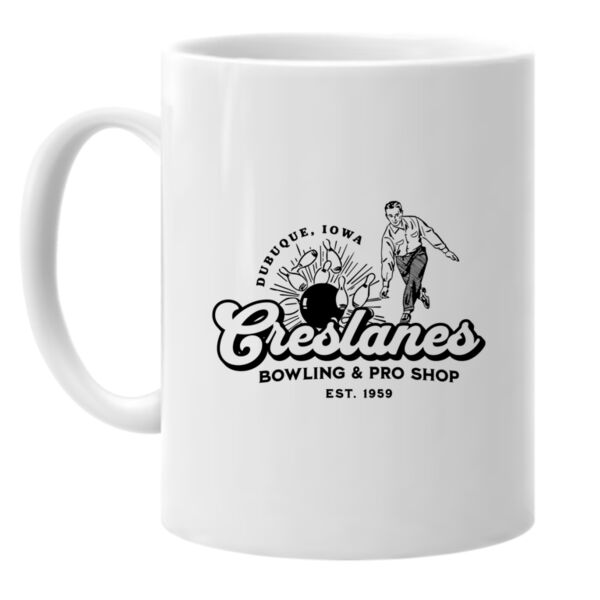 Creslanes Bowling & Pro Shop 11oz. Ceramic Mug Thumbnail