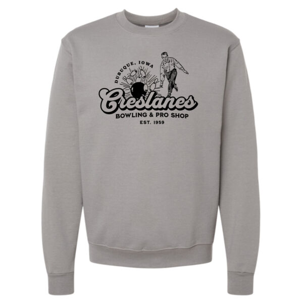 Creslanes Bowling & Pro Shop Crewneck Sweatshirt Thumbnail