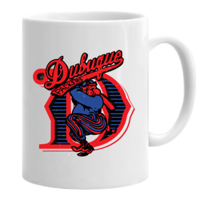 Dubuque Packers Big D Vintage 11oz. Ceramic Mugs Thumbnail