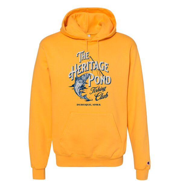 The Heritage Pond Fishing Club Champion Hoodie Thumbnail
