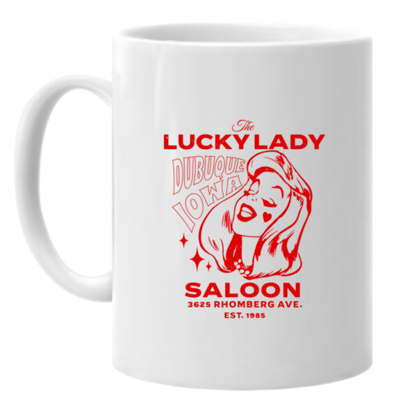 Lucky Lady Saloon Retro 11oz. Ceramic Mug Thumbnail